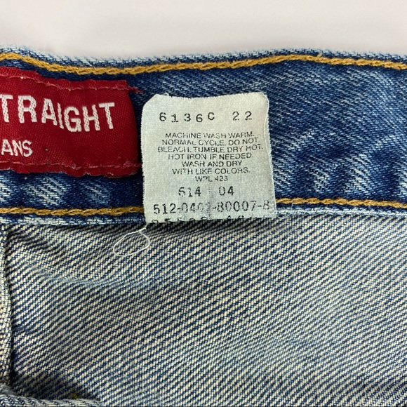 Vintage Levis 529 Jeans USA Low Rise Straight - Picture 8 of 14